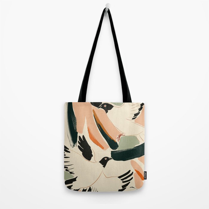 Flying Birds 2 Tote Bag Gallery Image 2