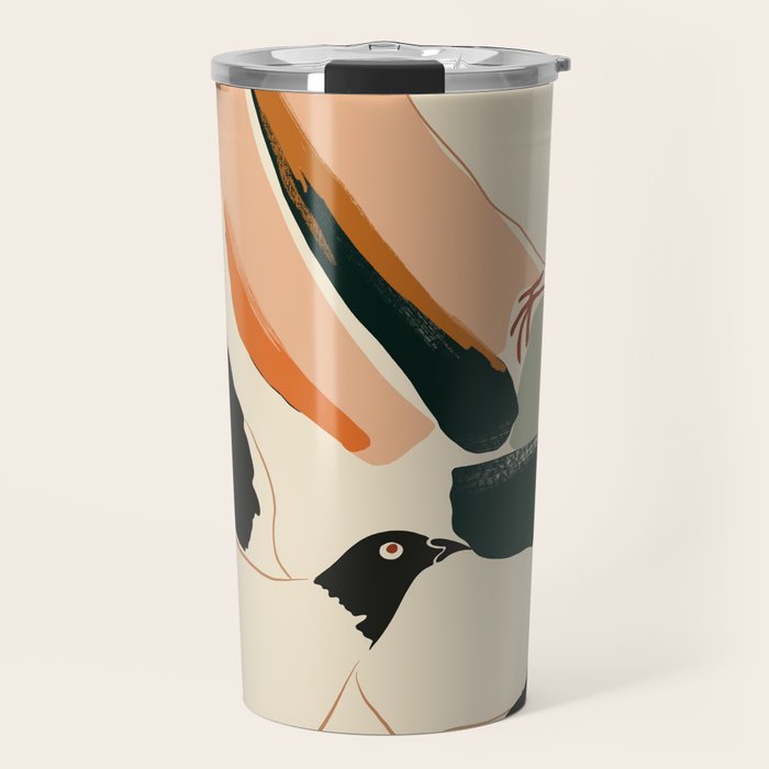 Flying Birds 2 Travel Mug Gallery Image 1