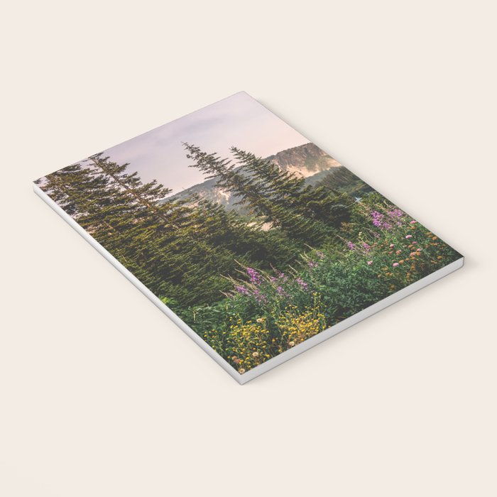 Mount Rainier Wildflower Adventure - National Park Wanderlust Notebook Gallery Image 3