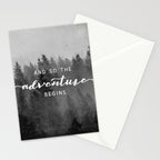 And So The Adventure Begins III Stationery Card Gallery Image 2