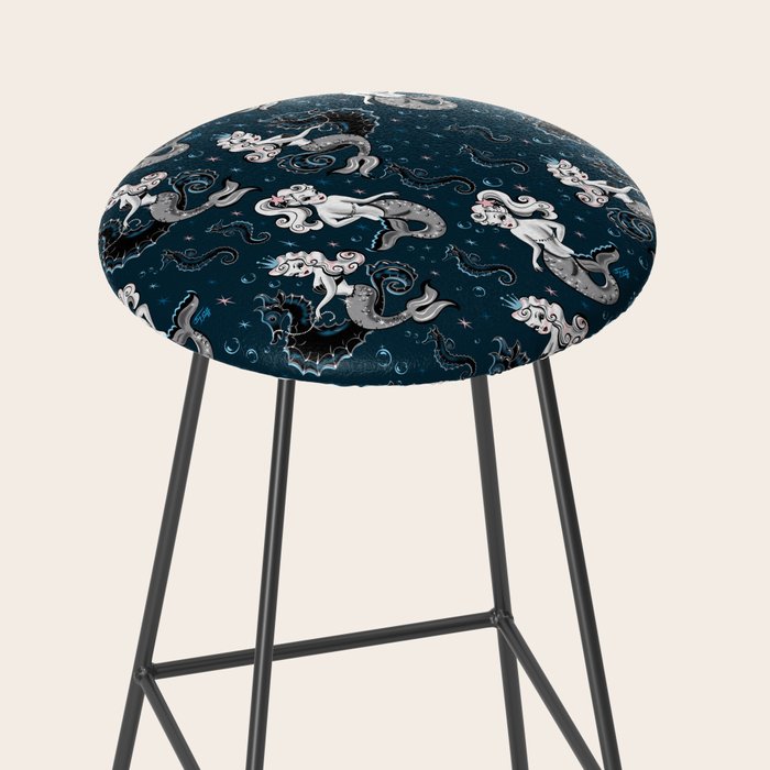 Pearla the Mermaid Riding on a Seahorse Stool Gallery Image 2