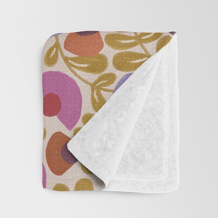 Bohemian Garden Throw Blanket Gallery Image 3