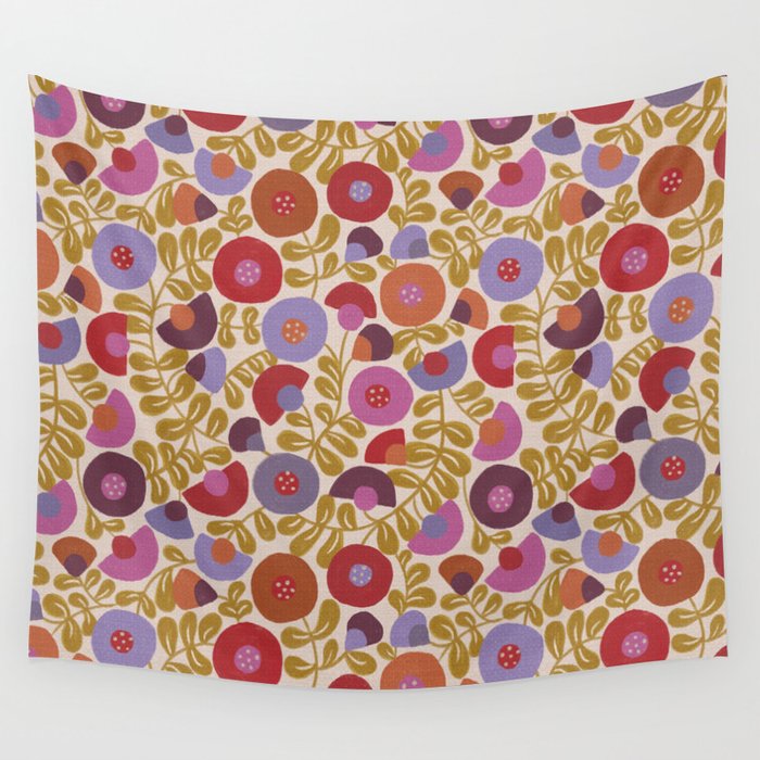Bohemian Garden Wall Tapestry Gallery Image 4