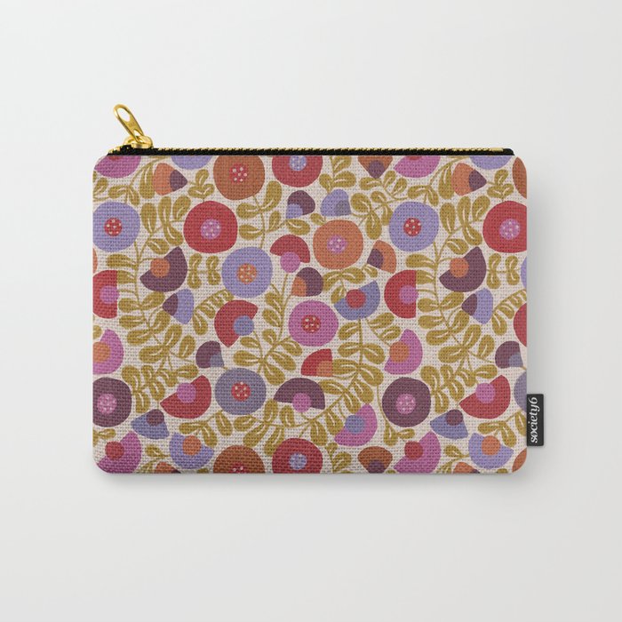 Bohemian Garden Carry All Pouch Gallery Image 1