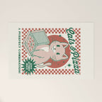 Cats and Pizza Welcome Mat Gallery Image 1