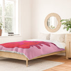 Pink Mushrooms Duvet Cover Gallery Image 2