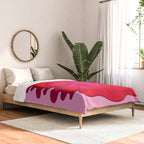 Pink Mushrooms Comforter Gallery Image 2