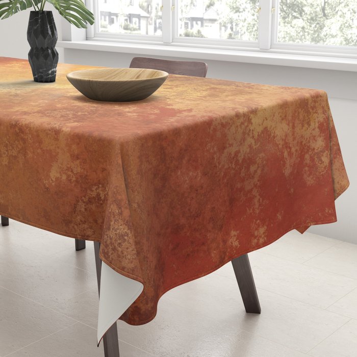 Rusty Gold and Copper Tablecloth Gallery Image 3