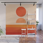 Sun Waves Wall Mural Gallery Image 1