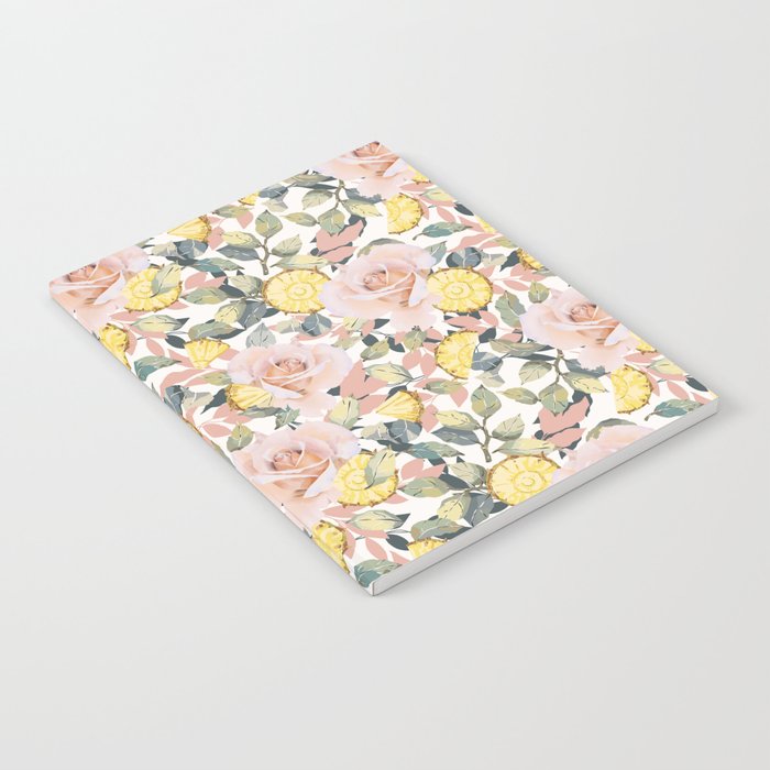 Pineapple wedges on rose bushes P Notebook Gallery Image 2