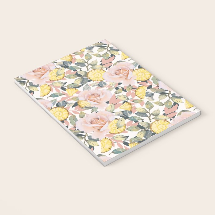 Pineapple wedges on rose bushes P Notebook Gallery Image 3