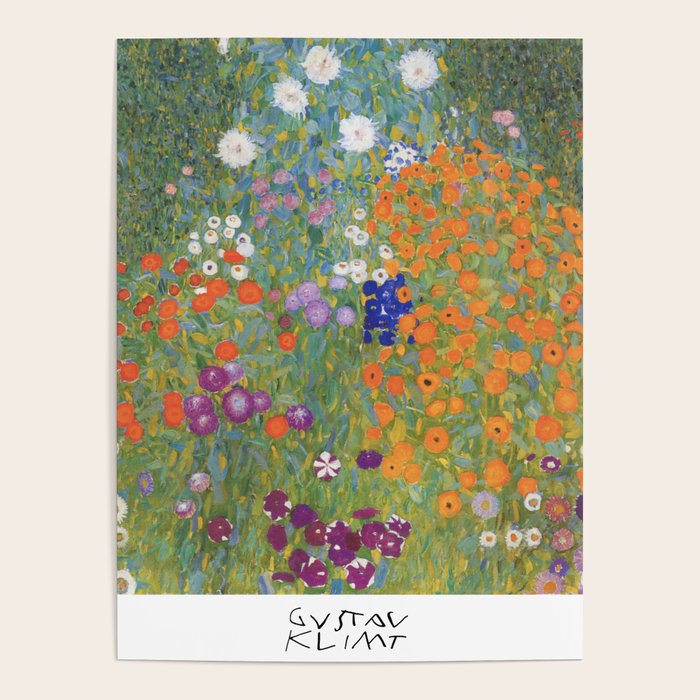 Bauerngarten by Gustav Klimt, 1907 Poster Gallery Image 4