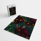 Before Midnight Vintage Flowers Garden Jigsaw Puzzle Gallery Image 2