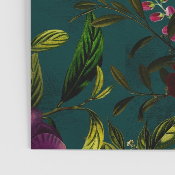 Before Midnight Vintage Flowers Garden Poster Gallery Image 3