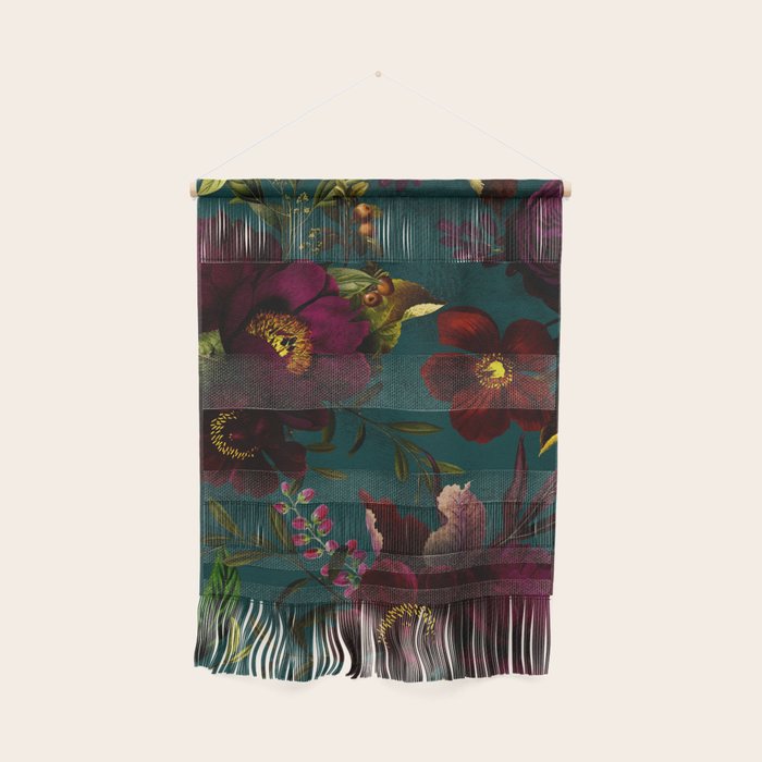 Before Midnight Vintage Flowers Garden Wall Hanging Gallery Image 1