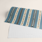 Vintage Woven Stripe - Cozy Heirloom Wrapping Paper Gallery Image 2