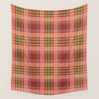 Modern Charm Plaids Wall Tapestry Gallery Image 4