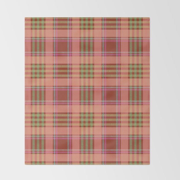 Modern Charm Plaids Throw Blanket Gallery Image 2