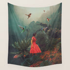 20 Seconds before the Rain Wall Tapestry Gallery Image 4