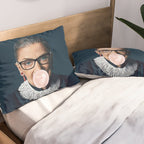 Ruth Bader Ginsburg No. 3 Pillow Sham Gallery Image 2