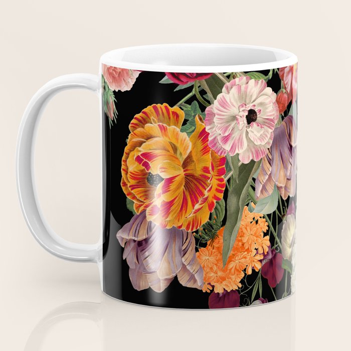 Evening Floral Harvest Vintage Art Prints Coffee Mug Gallery Image 3