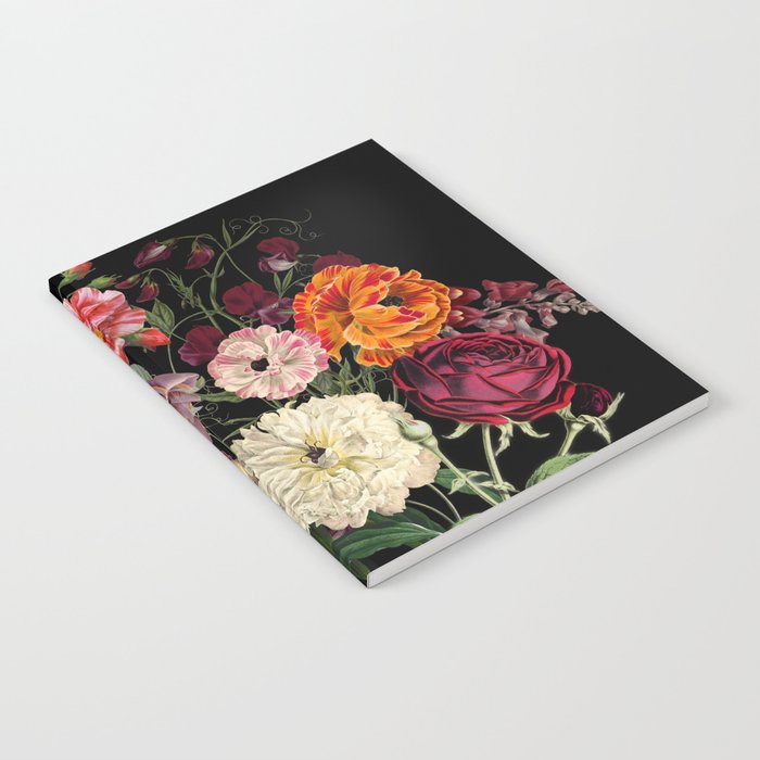 Evening Floral Harvest Vintage Art Prints Notebook Gallery Image 2