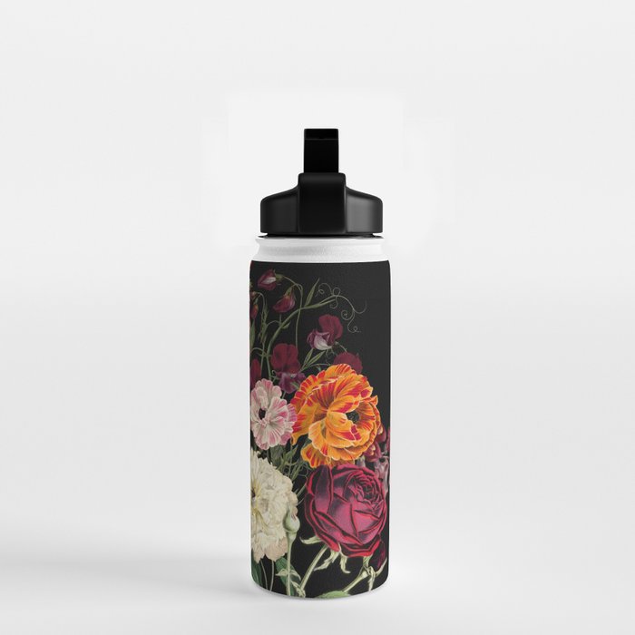 Evening Floral Harvest Vintage Art Prints Water Bottle Gallery Image 2