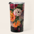 Evening Floral Harvest Vintage Art Prints Travel Mug Gallery Image 3