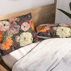 Evening Floral Harvest Vintage Art Prints Pillow Sham Gallery Image 2