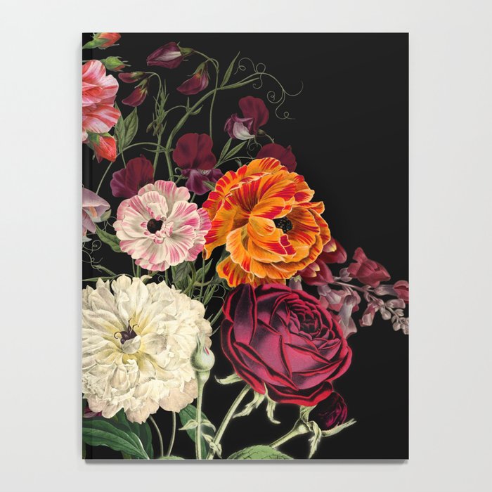 Evening Floral Harvest Vintage Art Prints Notebook Gallery Image 4