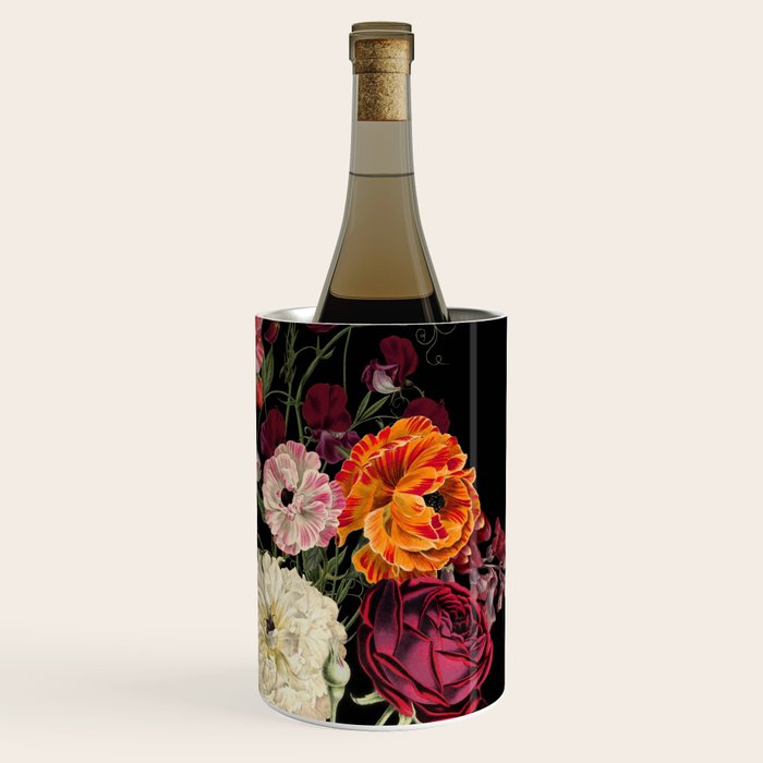 Evening Floral Harvest Vintage Art Prints Wine Chiller Gallery Image 3