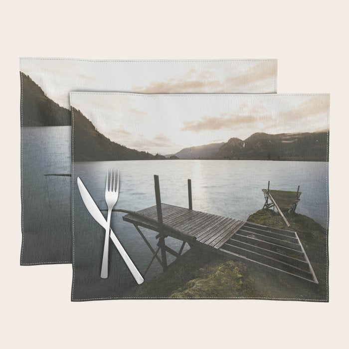 Salmon Sunrise Placemat Gallery Image 1