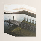 Salmon Sunrise Wrapping Paper Gallery Image 3