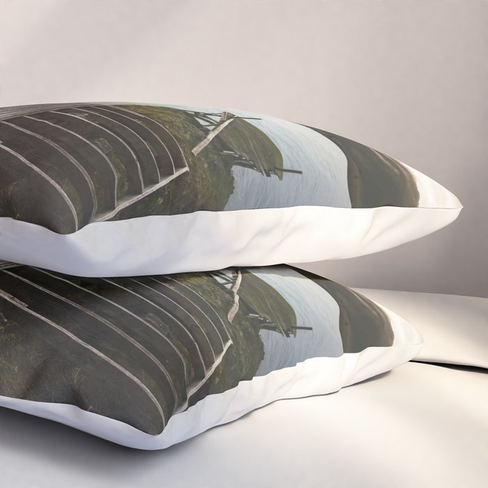Salmon Sunrise Pillow Sham Gallery Image 3