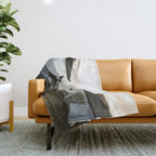 Salmon Sunrise Throw Blanket Gallery Image 1