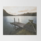 Salmon Sunrise Throw Blanket Gallery Image 2