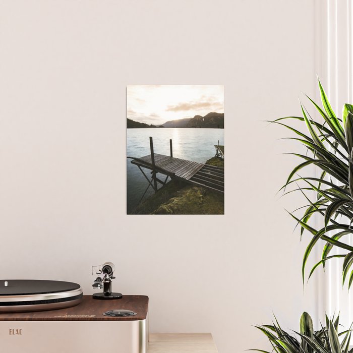 Salmon Sunrise Poster Gallery Image 2