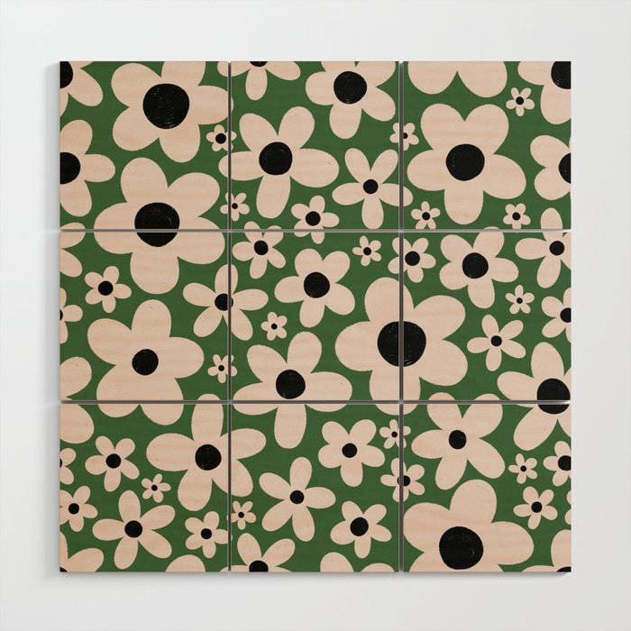 Flower Power #2 Wood Wall Art Gallery Image 1