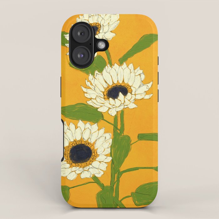 Sunflower Yellow Sami iPhone Case Gallery Image 1