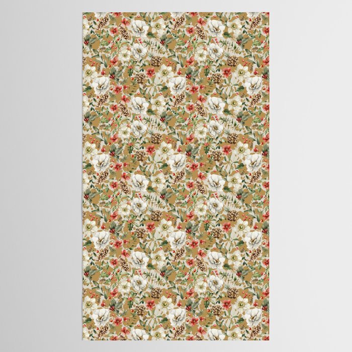 Winter flowers WP1 Tablecloth Gallery Image 2