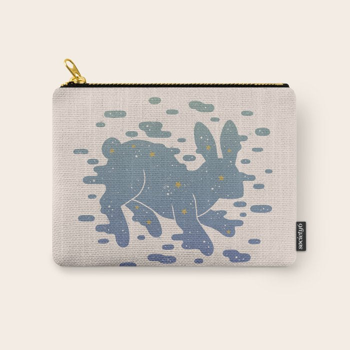Lepus Constellation: Pastel Carry All Pouch Gallery Image 1