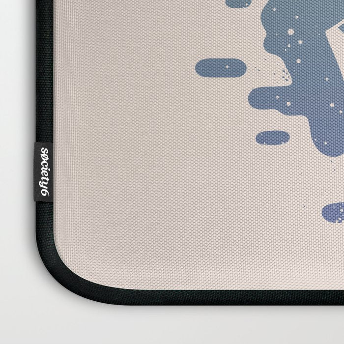 Lepus Constellation: Pastel Laptop Sleeve Gallery Image 3