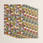 bright & tiny - blue Wrapping Paper Gallery Image 3