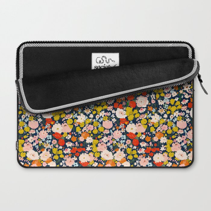 bright & tiny - blue Laptop Sleeve Gallery Image 2