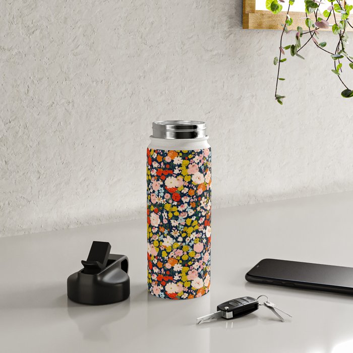 bright & tiny - blue Water Bottle Gallery Image 4