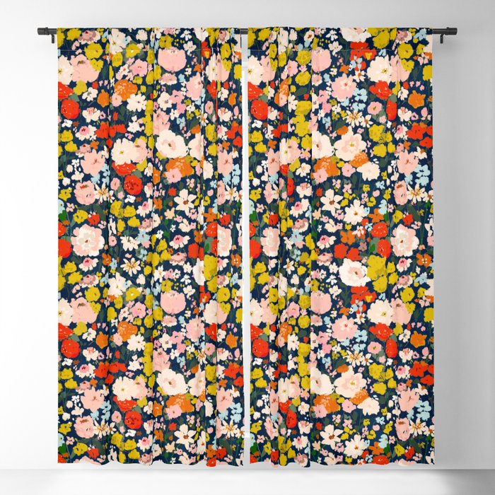 bright & tiny - blue Window Curtain Gallery Image 5