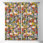 bright & tiny - blue Window Curtain Gallery Image 5