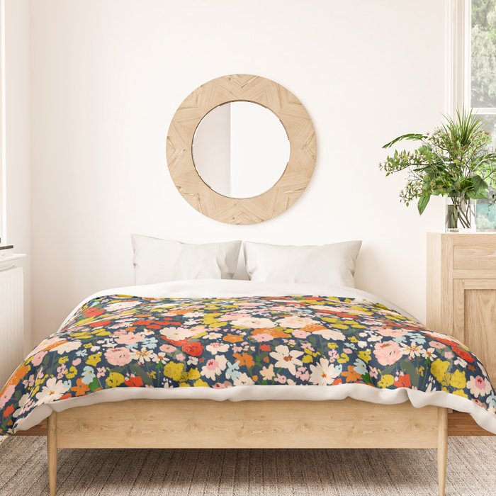 bright & tiny - blue Duvet Cover Gallery Image 3