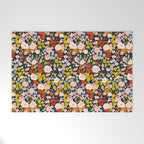bright & tiny - blue Welcome Mat Gallery Image 1
