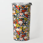 bright & tiny - blue Travel Mug Gallery Image 2